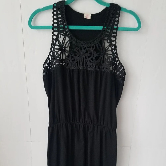 Xhilaration black dress junior size L Sleeveless - Picture 1 of 7